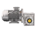 Villanymotoro csigahajtóműve HMRV 60, 1:60, IEC80, háromfázisú 380V, 0,55kW, típus: B35
