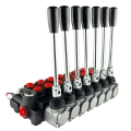 7-szekciós kettős működésű hidraulikus elosztó 40L - HT24