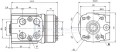 Kormányorbitrol OSPC 80 ON HKUS125/4 150N2152 M+S Hydraulic