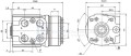 Kormányorbitrol OSPC 160 ON HKUS160/4 150N2153 M+S Hydraulic