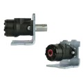 Hidraulikus motor BMR, folyadékszállítás: 200cm3/ford. fordulatszám: 300ford./perc tengely: 25mm, tengelyre szerelt hüvellyel, sarok szerelőlemez