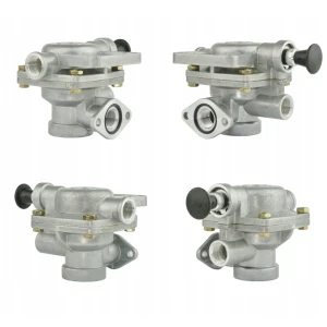 HZS-2 pótkocsi fékszelep. 1-körös pneumatikus rendszerekhez