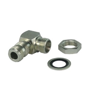 Hidraulikus sarokcsatlakozó külső/külső 1/4" - M16x1,5