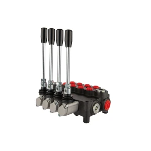 4-szekciós kettős működésű hidraulikus elosztó 80L - HT24   