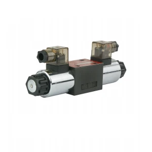 Hidraulikus Elektromágneses szelep CETOP 3 NG6 24V. Típus szelep csúszka: J 