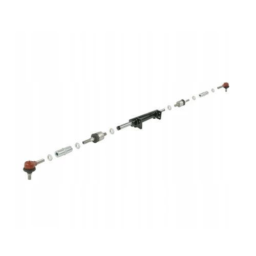 Hidraulikus szervokormány henger. 2x100 mm-es lökettel. Keresztirányban szerelt. Szett hosszirányú és gömbcsuklókkal