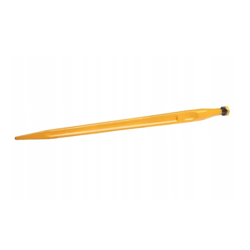 Erősített homlokrakodó tüske, egyenes, 810 mm