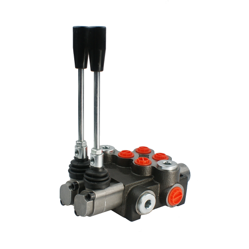 2-szekciós kettős működésű hidraulikus elosztó 40