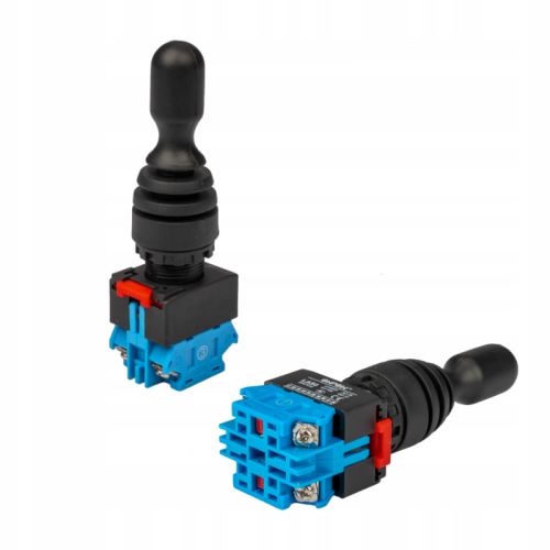 Öt állású bistabil elektromos joystick, 22 mm-es rögzítőfurattal