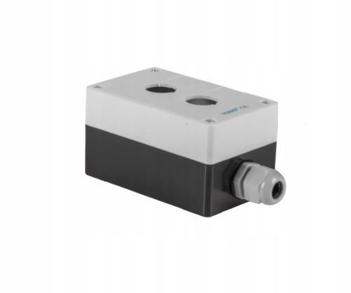 Ház joystickok vagy elektromos nyomógombok számára, 2 furat, 22mm-átmérőjű