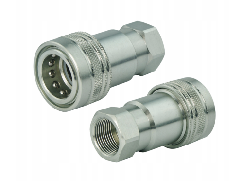 Gyorscsatlakozó hidraulikus, belső menetes aljzat. Menet mérete választható