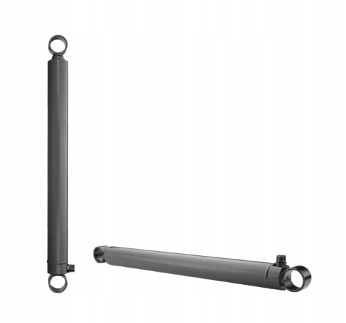 Egyszeres működésű hidraulikus munkahenger 45, hossz: 695mm lökethossz: 505mm