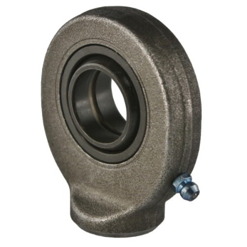 Hegezdhethető szem csapágy lyukkal 25mm, kerek fül