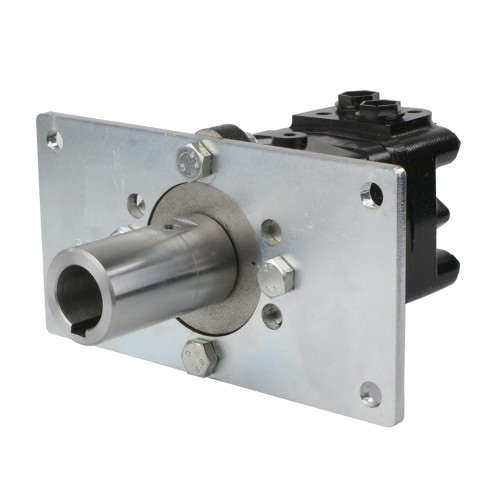 SMS Hidraulikus motor, folyadékszállítás: 80cm3/ford. fordulatszám: 800ford./perc tengely: 32mm rögzítőkonzollal valamint tengelyre szerelt hüvellyel