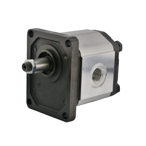 2. csoportba tartozó hidraulikus fogaskerekes szivattyú, bal irányú, űrtartalom: 4cm3/ford., teljesítmény (1500ford/perc): 6L/perc