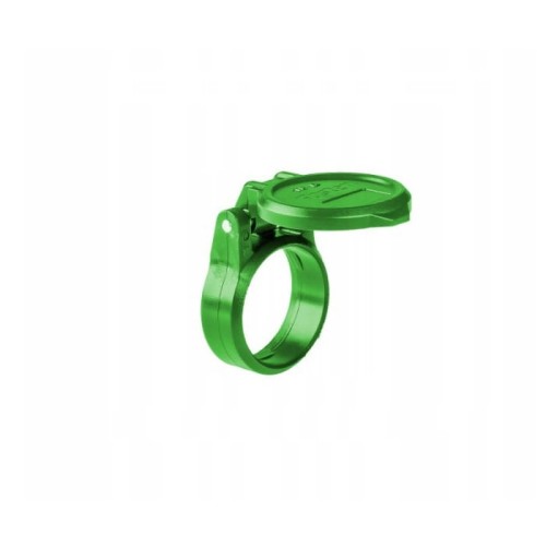 Porvédő csapfedél gyorscsatlakozóra, zöld