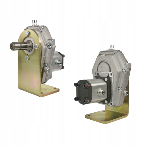 Hajtómű TLT-tengellyel, hajtóműház rögzítő konzollal és hidraulikus szivattyúval 26cc, csoprot 2, 53L/perc teljesítmény