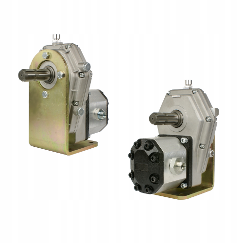 Hajtómű TLT-tengellye, rögzítő konzol és hidraulikus szivattyúval 33cc, csoprot 3, 67L/perc teljesítmény. Ttovábbi TLT-tengellyel