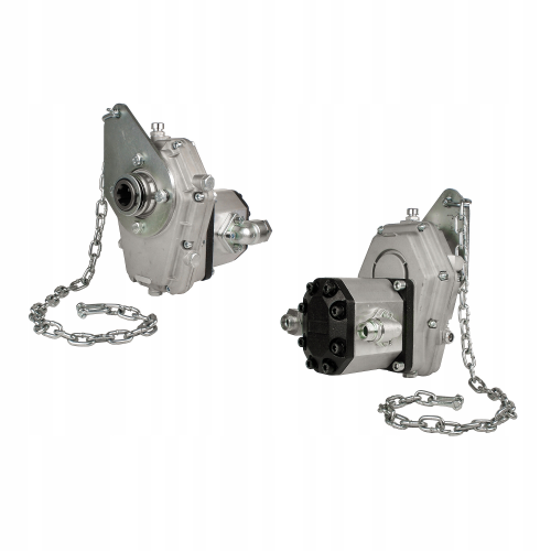 Hajtómű, hajtóműház tartó lánccal és hidraulikus szivattyúval 46cc, csoprot 3, 94L/perc teljesítmény