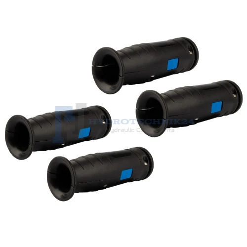 Kék színű hidraulikus tömlő jelölés, 4 darabos készlet, jelölés: 2x1 és 2x2