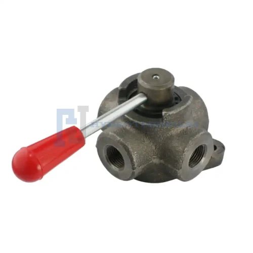 Gömbcsap központilag zárva 4/3, menetek: 1/2" átáramlás: 60L/perc maximális nyomás: 250bar