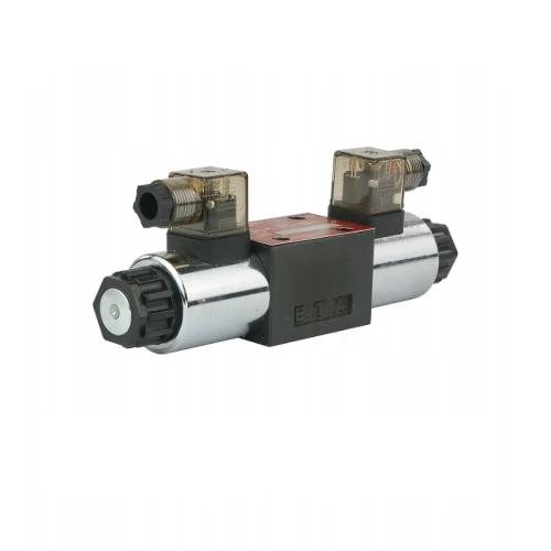 Hidraulikus Elektromágneses szelep CETOP 3 NG6 24V. Típus szelep csúszka: E