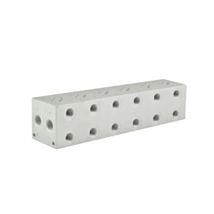 Alaplap hidraulikus CETOP 3 NG6 szelepekhez, 6-szekciós     