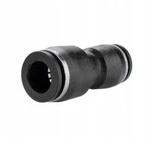 Egyenes 2 utas műanyag pneumatikus szerelvények. Átmérő: 8 mm  - 6 mm  