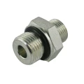 Egyenes hidraulika csatlakozó homloktömítéssel 3/8" - M16x1,5