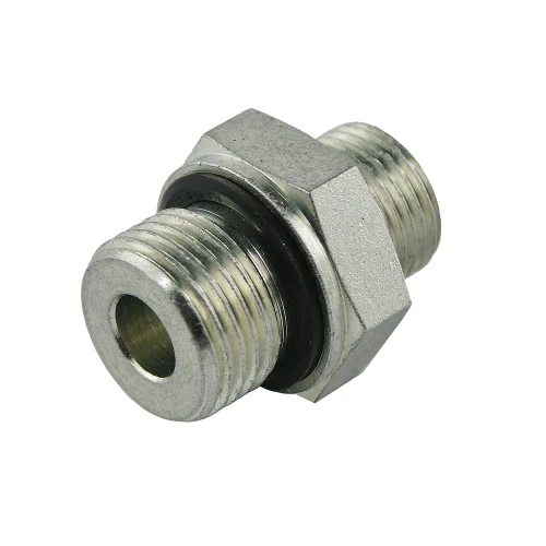 Egyenes hidraulika csatlakozó homloktömítéssel 3/8" - M18x1,5