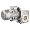 Villanymotoro csigahajtóműve HMRV 75, 1:60, IEC80, háromfázisú 380V, 0,55kW, típus: B35