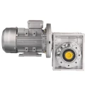 Villanymotoro csigahajtóműve HMRV 90, 1:80, IEC80, háromfázisú 380V, 0,55kW, típus: B35