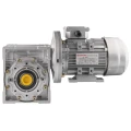 Villanymotoro csigahajtóműve HMRV 75, 1:60, IEC80, háromfázisú 380V, 0,75kW, típus: B35