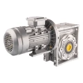 Villanymotoro csigahajtóműve HMRV 90, 1:80, IEC80, háromfázisú 380V, 0,75kW, típus: B35
