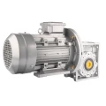 Villanymotoro csigahajtóműve HMRV 75, 1:7,5, IEC100, háromfázisú 380V, 3kW, típus: B35