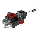 Kettős működésű 2-szekciós hidraulikus elosztó 40L 1x kereszt joystick - HT24