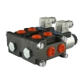 Elektromos szelep hidraulikus elválasztó 8/2 50L/min, elektromosan vezérelt 24V (rakodóhoz)
