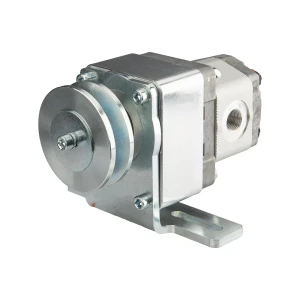 Hidraulikaszivattyú, fogaskerék-szivattyú 1-es csoport 1,80 cm³/ford 600–6000 ford/perc jobbos, csapágyazott hajtással, tartóval és ékszíjtárcsával