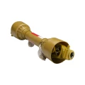 Háromszög profilú kardántengely 600 mm 520 Nm 1 3/8" 6 bordás