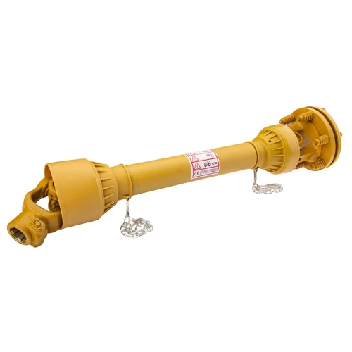 Háromszög profilú kardántengely 610 mm 460 Nm 1 3/8" 6 bordás súrlódó kuplunggal