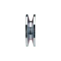 Ékszíjtárcsa 1 db 11 mm-es ékszíjhoz Ø70 mm / furat Ø18 mm, reteszhorony 4 mm