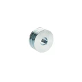 2 hornyú ékszíjtárcsa 2×13 mm-es ékszíjhoz Ø80 mm / furat Ø28 mm, reteszhorony 8 mm