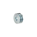 2 hornyú ékszíjtárcsa 2×13 mm-es ékszíjhoz Ø80 mm / furat Ø28 mm, reteszhorony 8 mm
