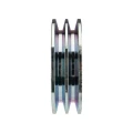 2 hornyú ékszíjtárcsa 2×11 mm-es ékszíjhoz Ø120 mm / furat Ø24 mm, reteszhorony 8 mm