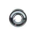 2 hornyú ékszíjtárcsa 2×13 mm-es ékszíjhoz Ø100 mm / furat Ø42 mm, reteszhorony 12 mm
