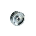 2 hornyú ékszíjtárcsa 2×13 mm-es ékszíjhoz Ø120 mm / furat Ø24 mm, reteszhorony 8 mm