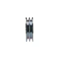 2 hornyú ékszíjtárcsa 2×13 mm-es ékszíjhoz Ø120 mm / furat Ø24 mm, reteszhorony 8 mm