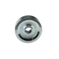 2 hornyú ékszíjtárcsa 2×13 mm-es ékszíjhoz Ø120 mm / furat Ø28 mm, reteszhorony 8 mm