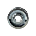 2 hornyú ékszíjtárcsa 2×13 mm-es ékszíjhoz Ø120 mm / furat Ø38 mm, reteszhorony 10 mm