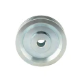 2 hornyú ékszíjtárcsa 2×13 mm-es ékszíjhoz Ø150 mm / furat Ø24 mm, reteszhorony 8 mm